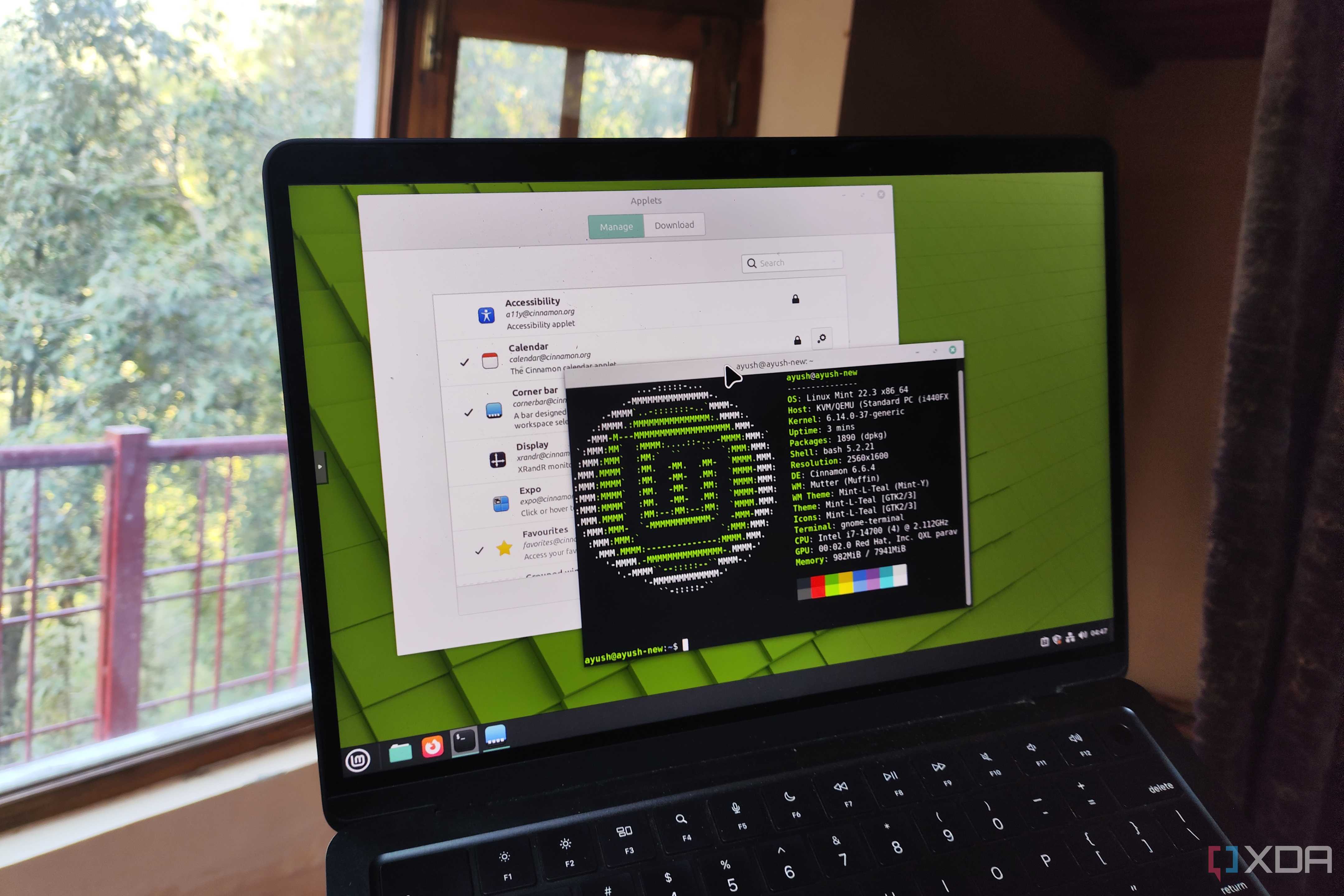 Accessing Linux Mint