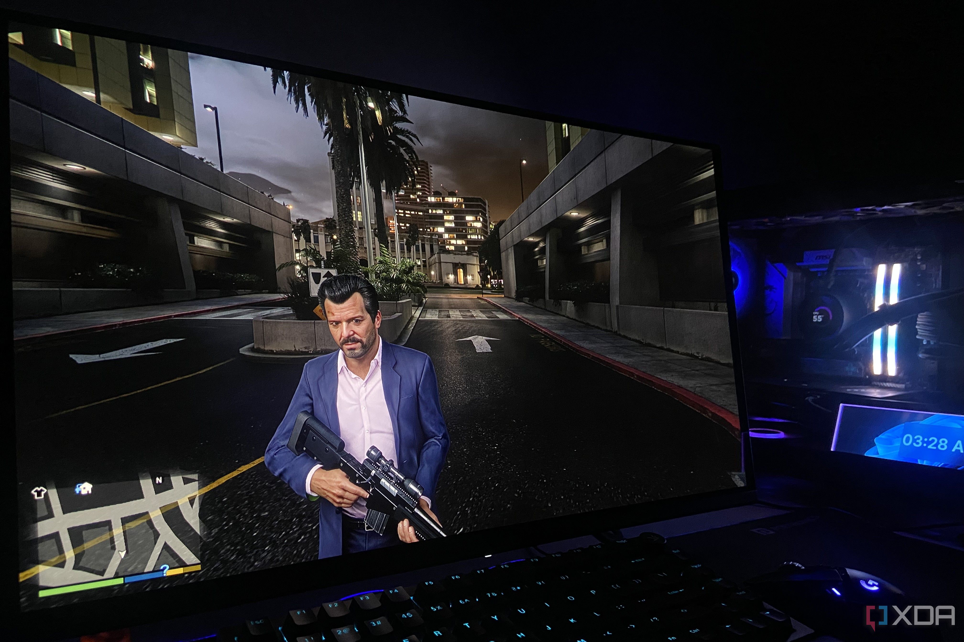 GTA 5 enhanced running on a gaming PC.