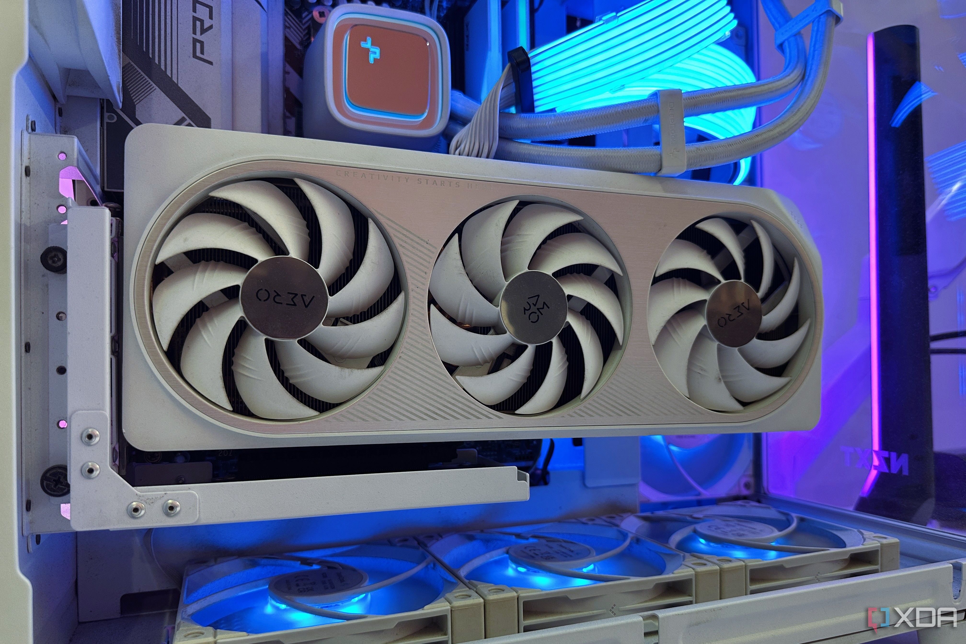 Image of a GeForce RTX GPU.