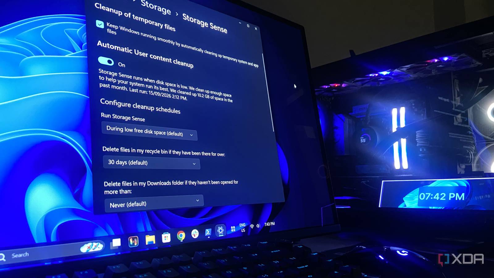Ein einziger Befehl hat mehr Datenmüll auf meiner Windows-11-Festplatte ...