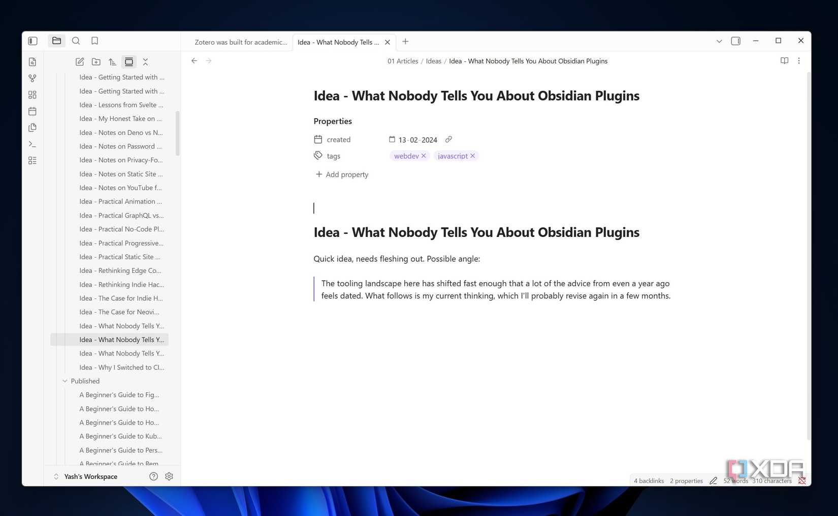 Как использовать Markdown для создания документов в формате Word интерфейс программы Obsidian для работы с Markdown