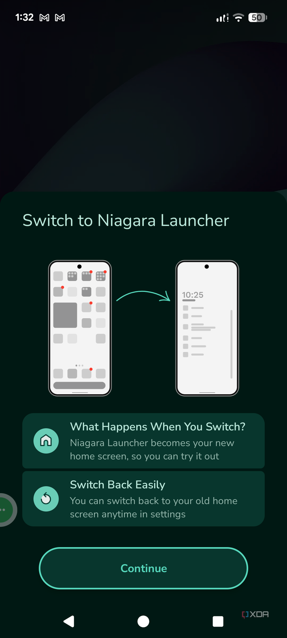 Почему open-source лаунчер Escape заменил мне Niagara на смартфоне Домашний экран смартфона с интерфейсом Escape Launcher