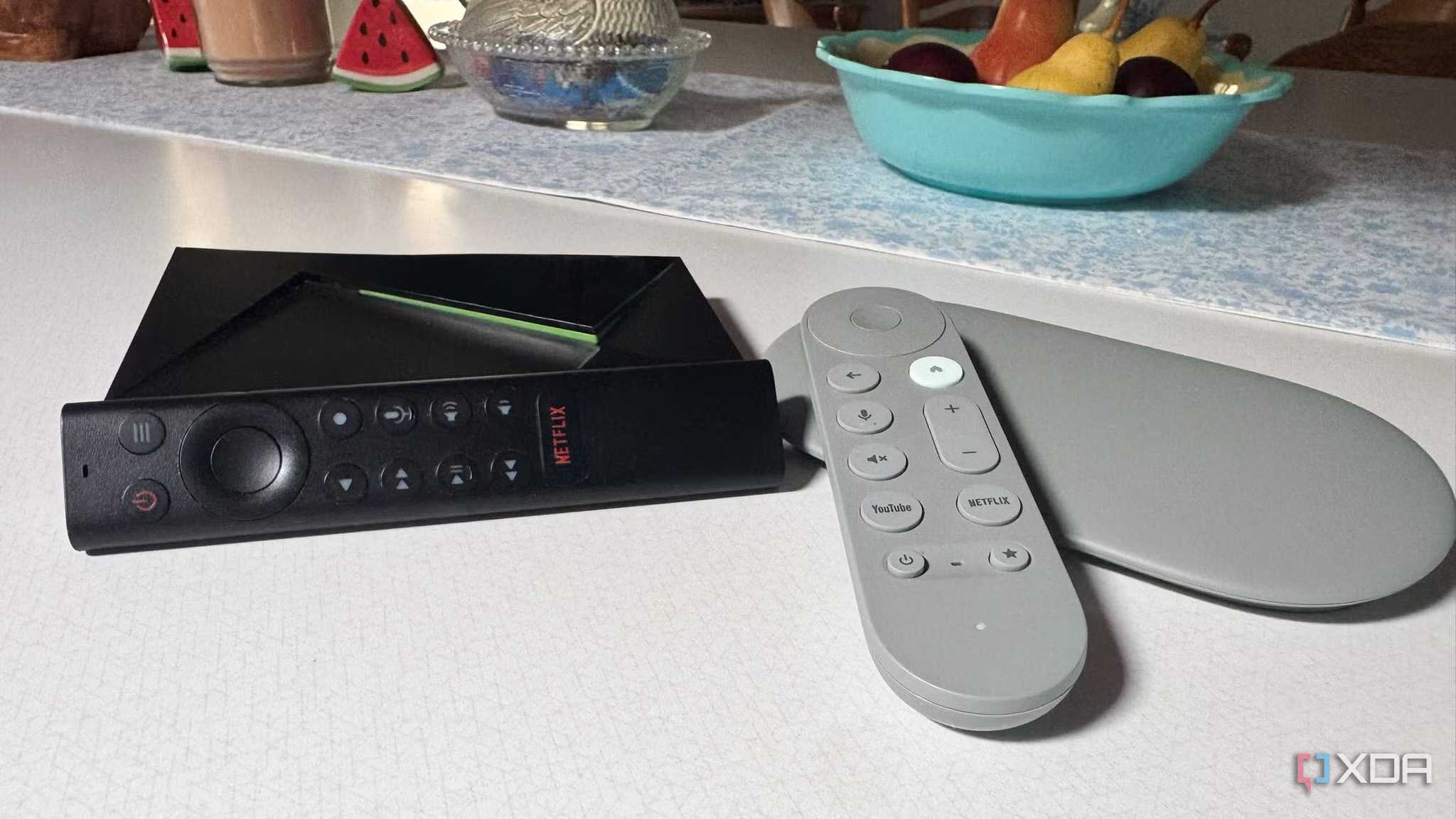 Nvidia Shield TV Pro and Google TV Streamer