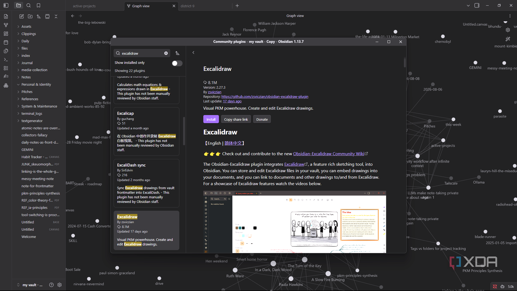 плагин Excalidraw для Obsidian — иллюстрация 2 к материалу