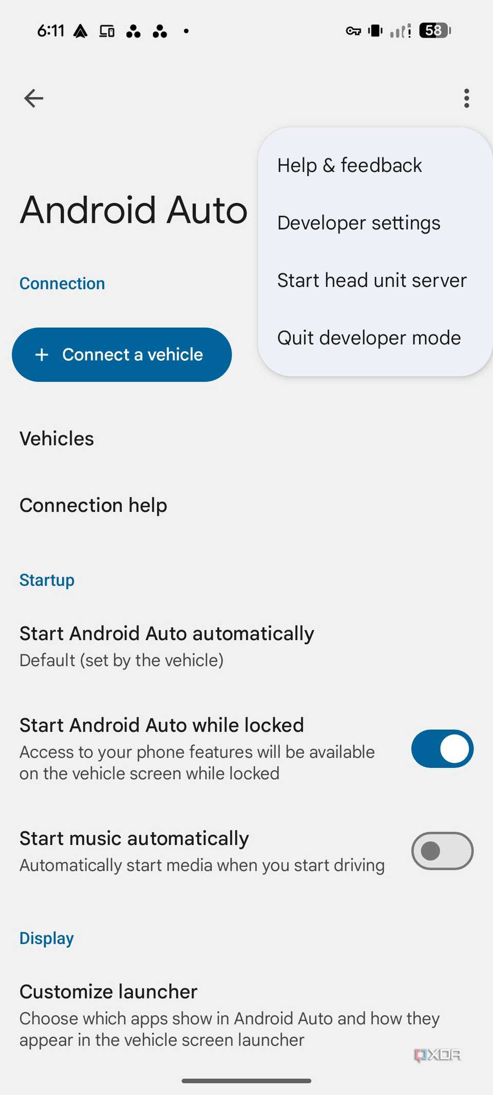 Как превратить старый смартфон на Android в полноценный экран для Android Auto интерфейс настройки сервера в приложении Open Headunit