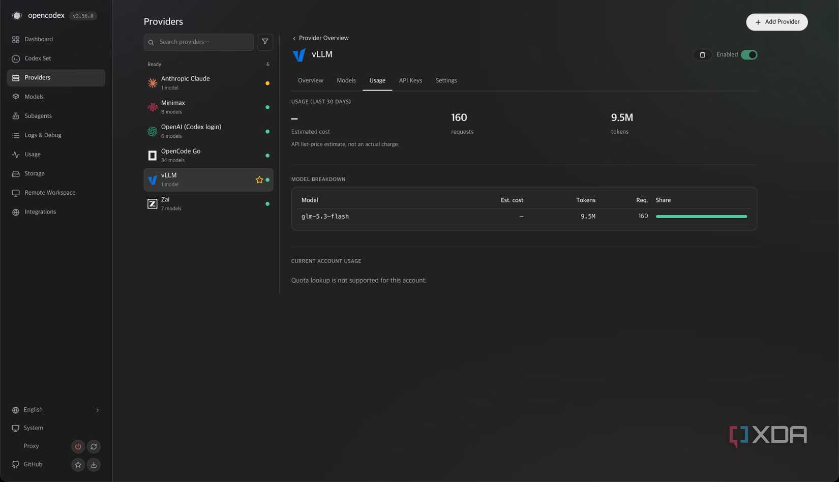 постачальник opencodex-vllm-setup
