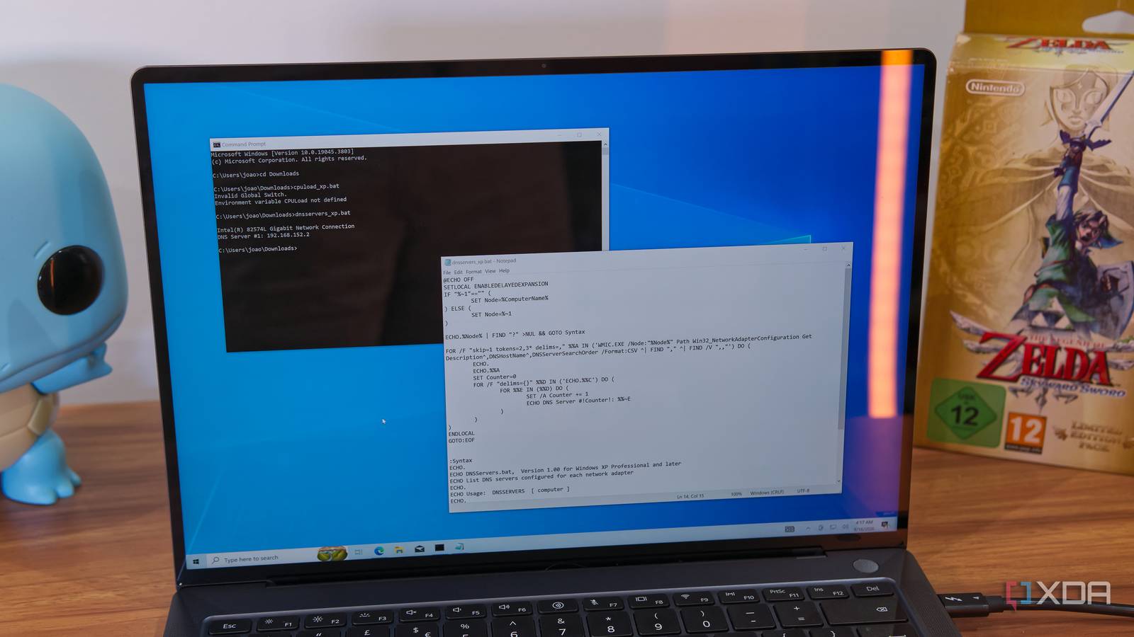 Microsoft окончательно удалила инструмент командной строки WMIC из Windows 11 Окно командной строки Windows с результатами работы скрипта WMIC