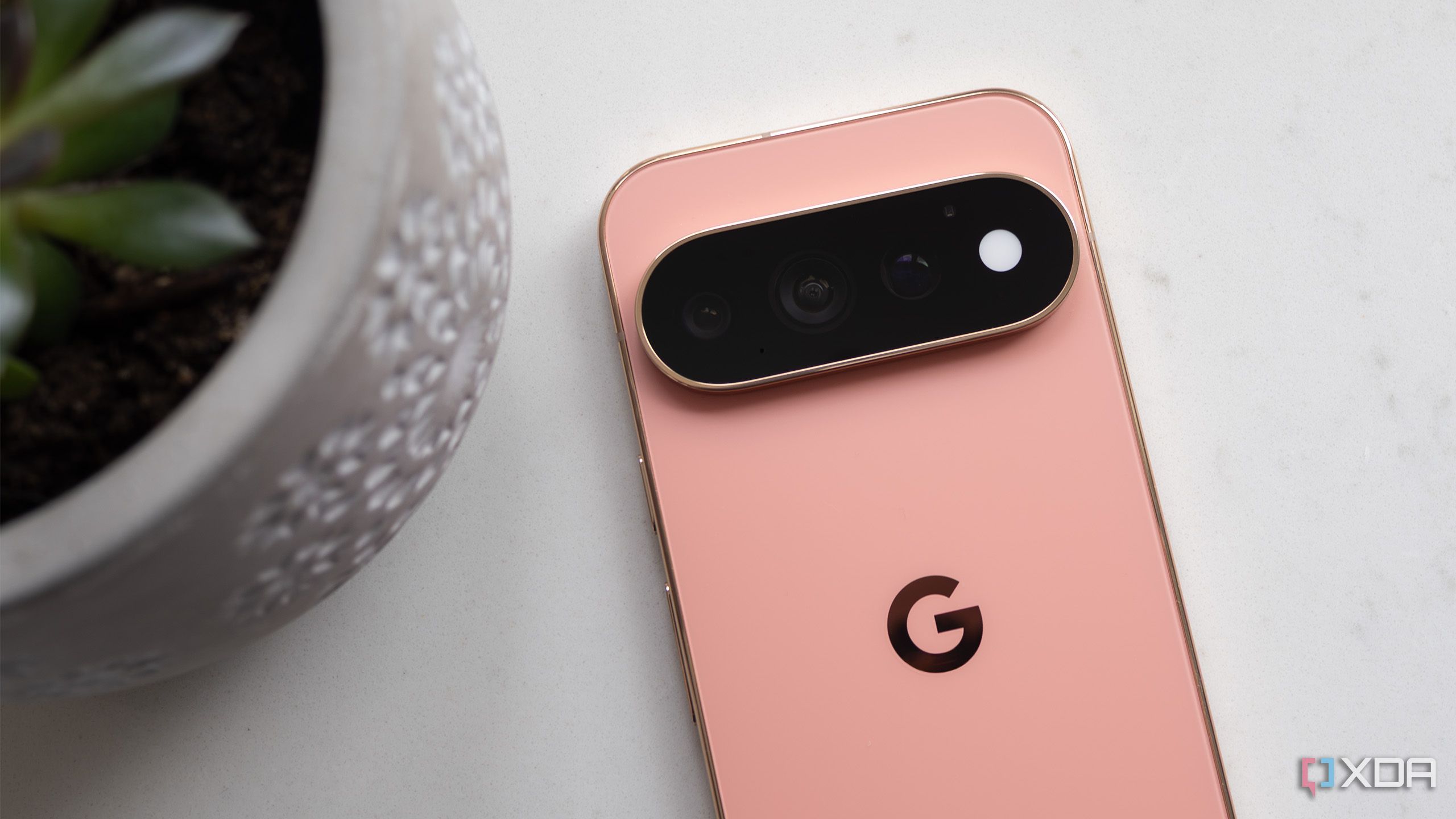 The Pixel 11 Pro's camera bar 