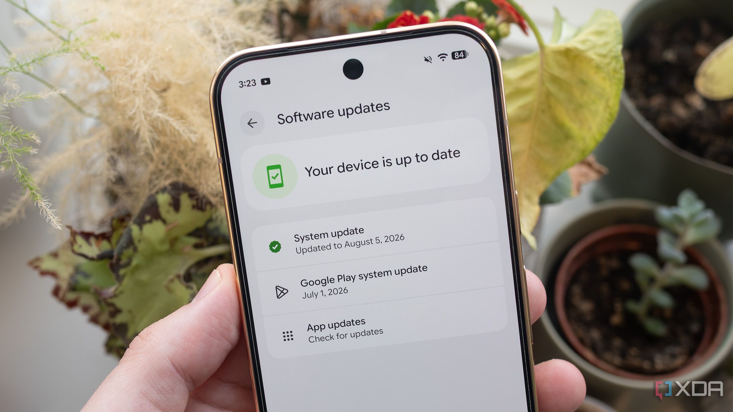 I found a hidden Pixel menu that lets me get Google System Updates sooner