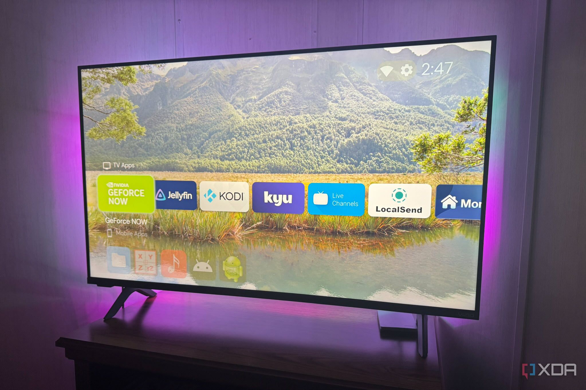 Projectivy Launcher Running on Google TV