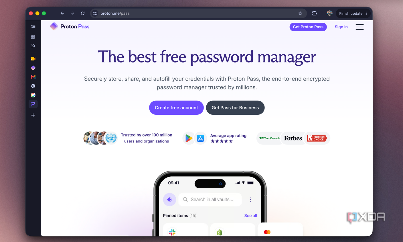 Почему я перешел на Proton Pass с менеджера паролей Chrome интерфейс менеджера паролей Proton Pass на ноутбуке