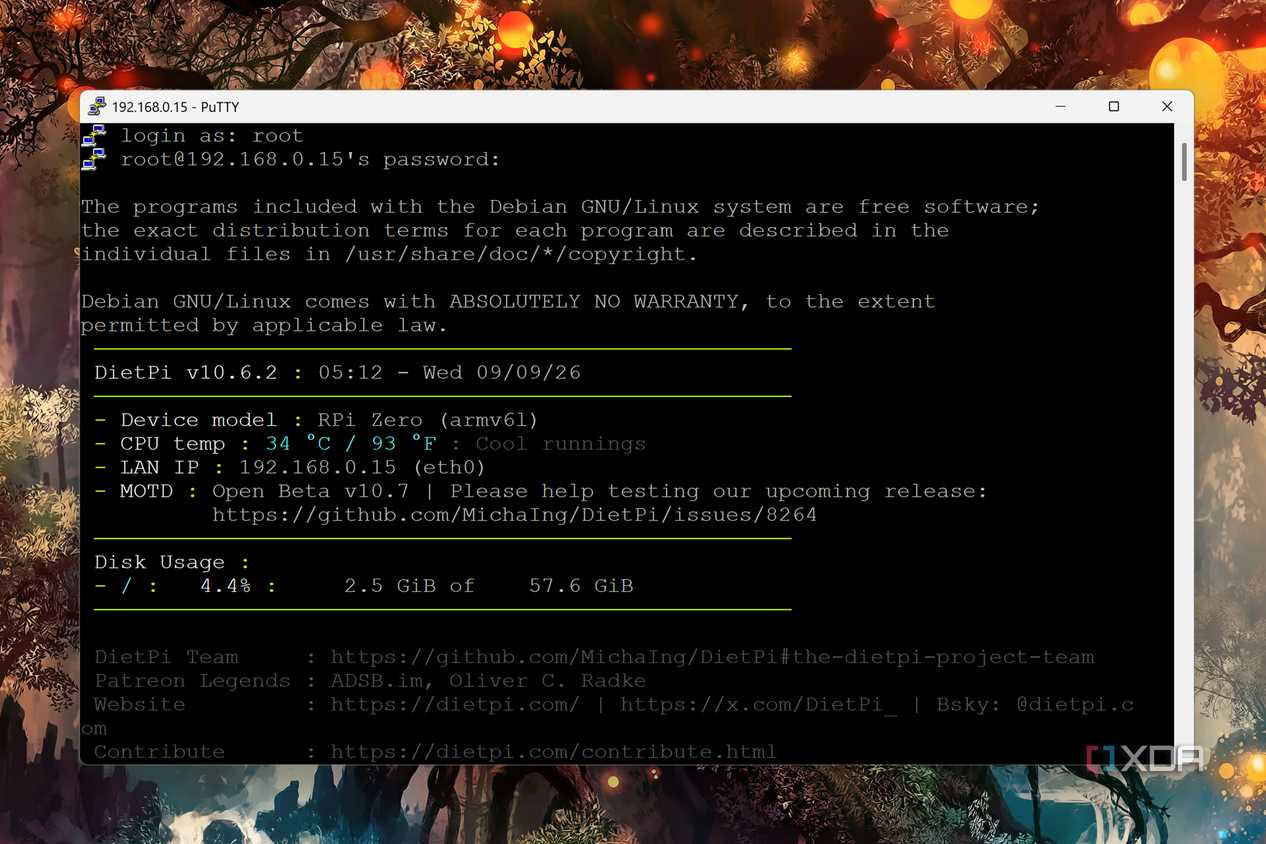 Эксперимент по созданию Docker-сервера на базе Raspberry Pi Zero Raspberry Pi Zero с запущенными контейнерами Docker
