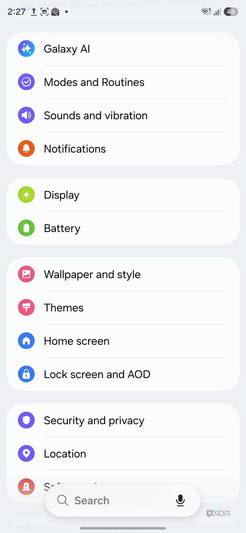 Как одна настройка Always On Display увеличила время работы Samsung Galaxy S25 Ultra — иллюстрация 2 к материалу Как одна настройка Always On Display увеличила время работы Samsung Galaxy S25 Ultra — иллюстрация 2 к материалу