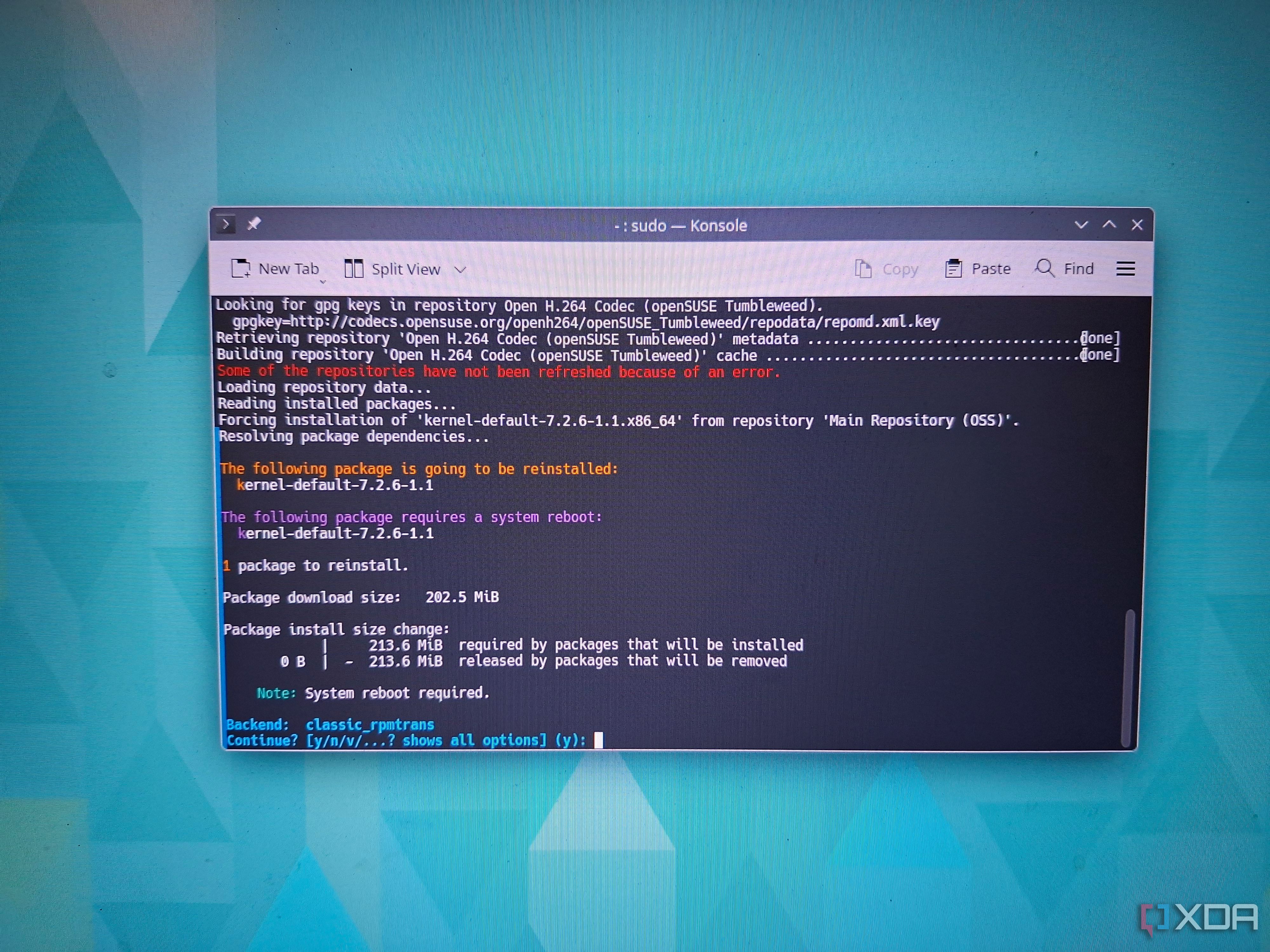 Snapper в openSUSE — иллюстрация 3 к материалу