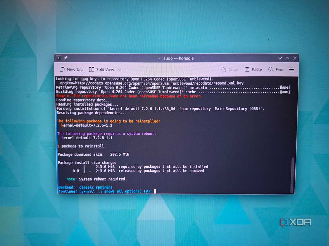 Snapper в openSUSE — иллюстрация 3 к материалу Snapper в openSUSE — иллюстрация 3 к материалу