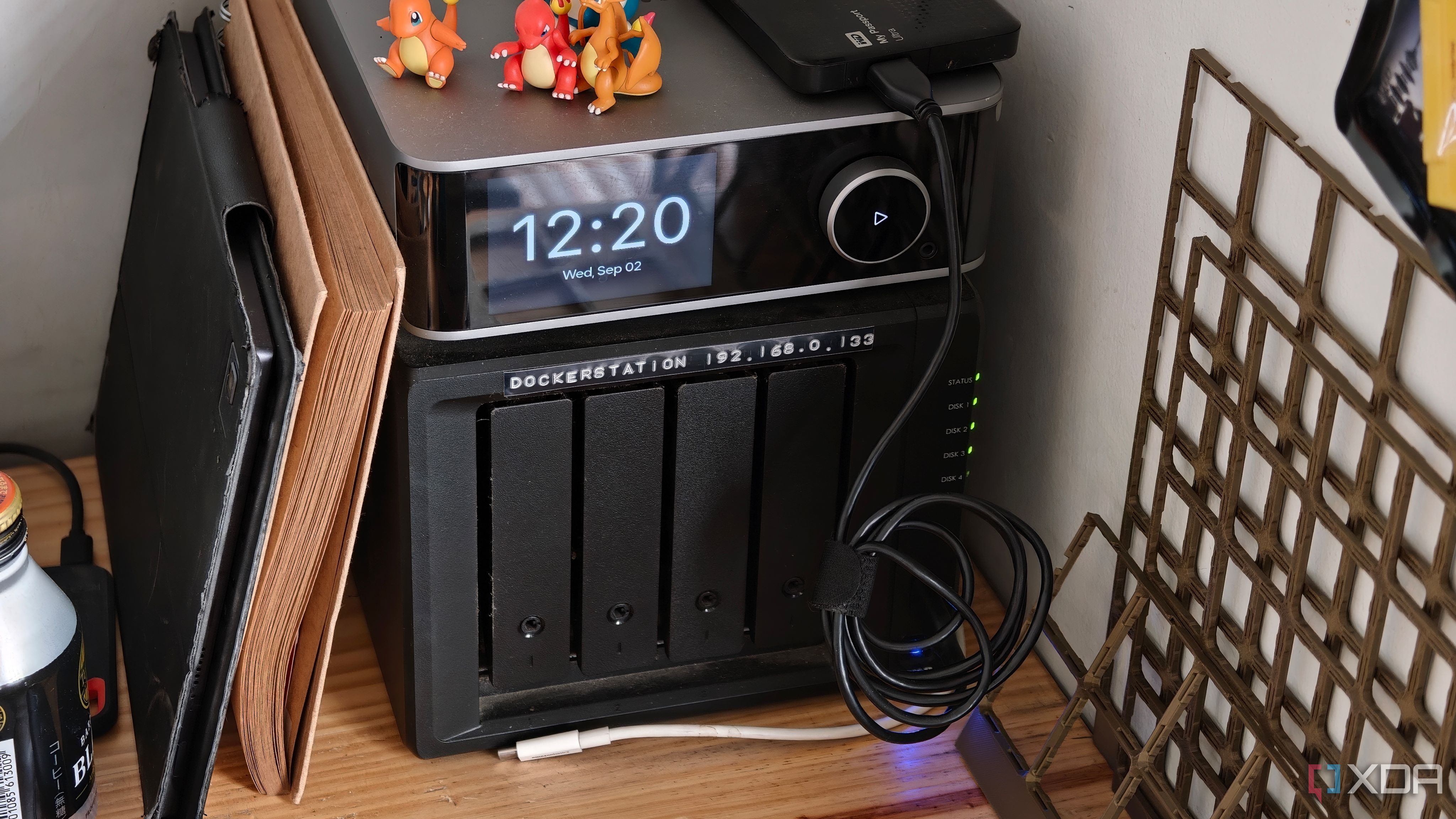 Synology NAS on a desk