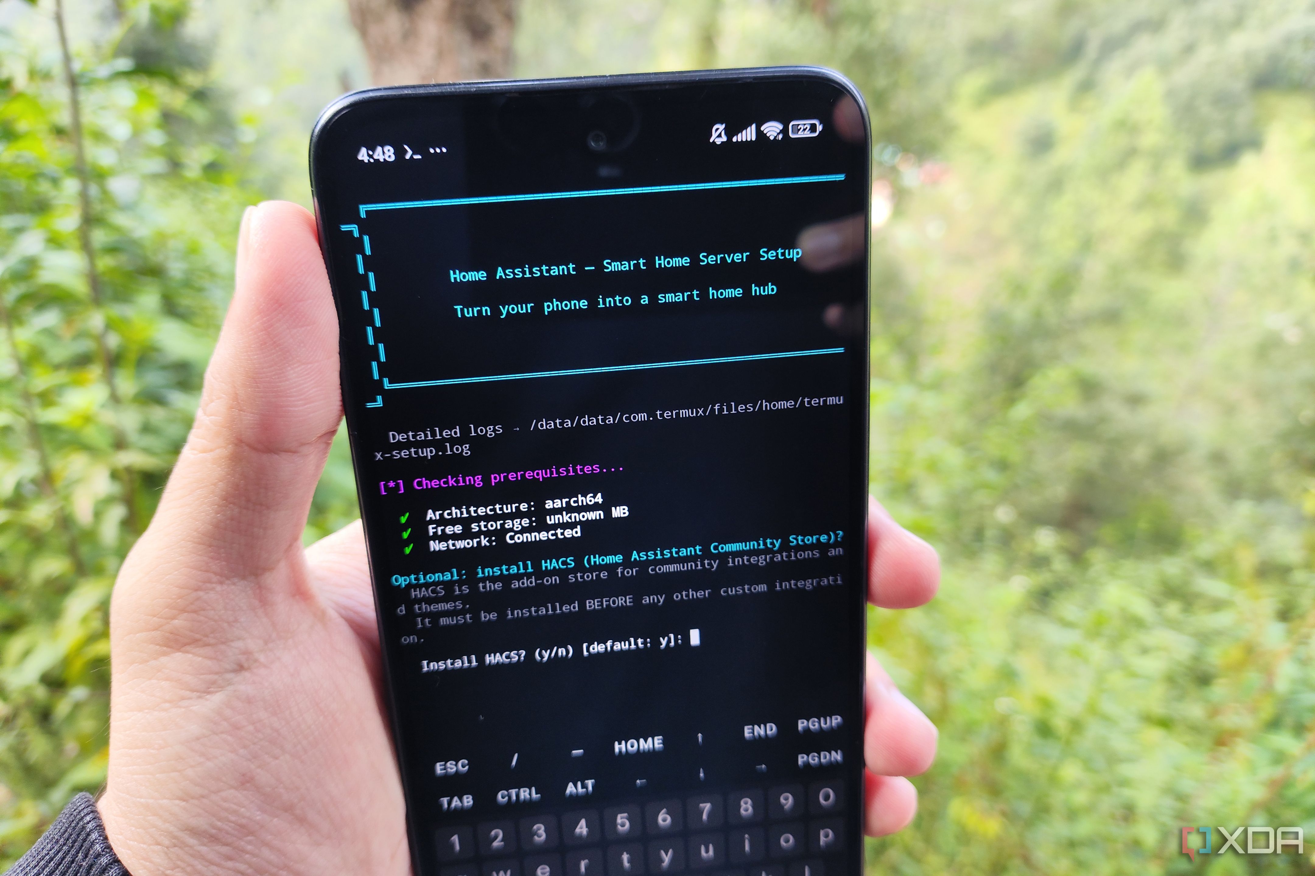 Deploying Home Assistant on an Android phone via Termux
