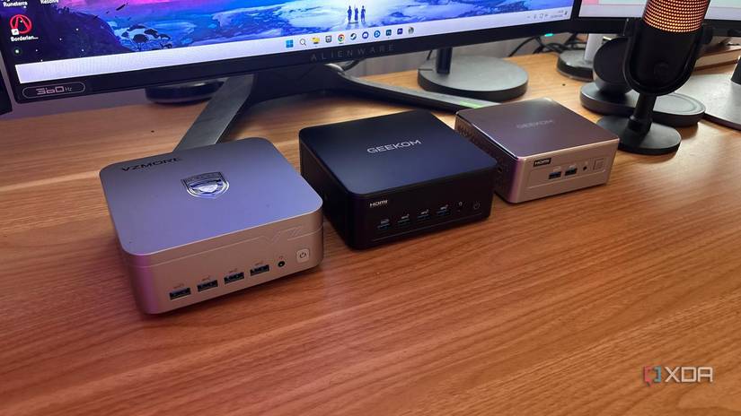 testing three different mini pcs for smart home 