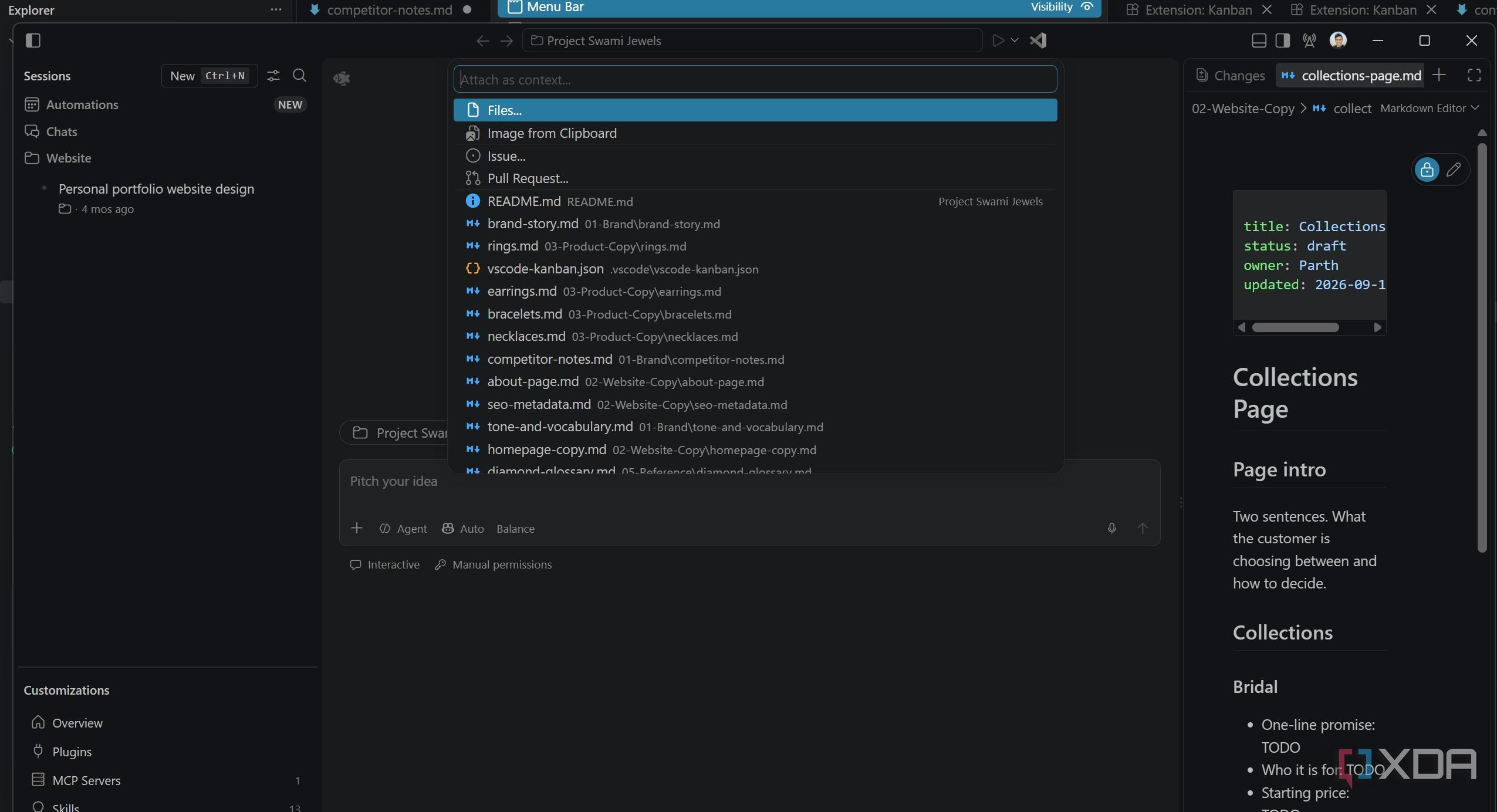 I made VS Code my writing and planning hub, not just my coding app