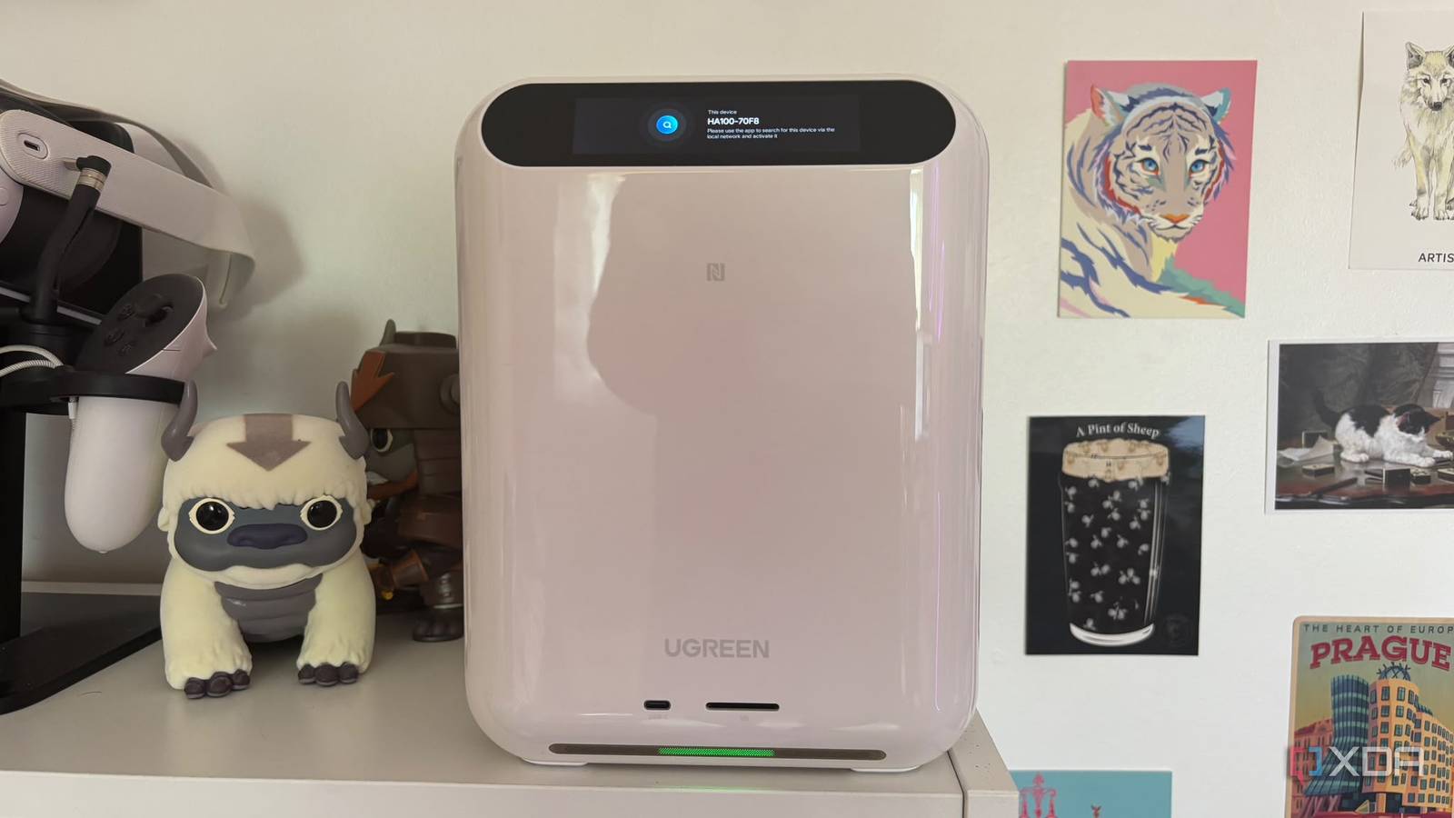 Комплектация UGREEN HomeAgent HA100 Комплект поставки и упаковочная коробка UGREEN HomeAgent HA100