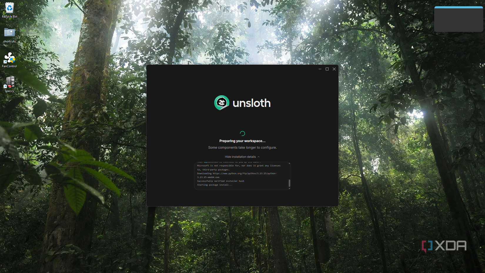 Обзор десктопного приложения Unsloth: локальный ИИ и возможности обучения интерфейс программы Unsloth с системным монитором ресурсов