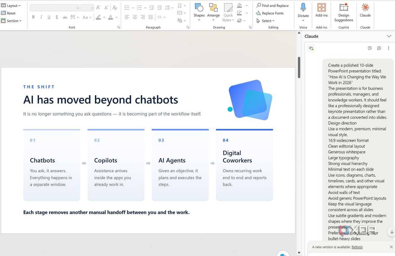 Claude для Microsoft PowerPoint — иллюстрация 2 к материалу Claude для Microsoft PowerPoint — иллюстрация 2 к материалу