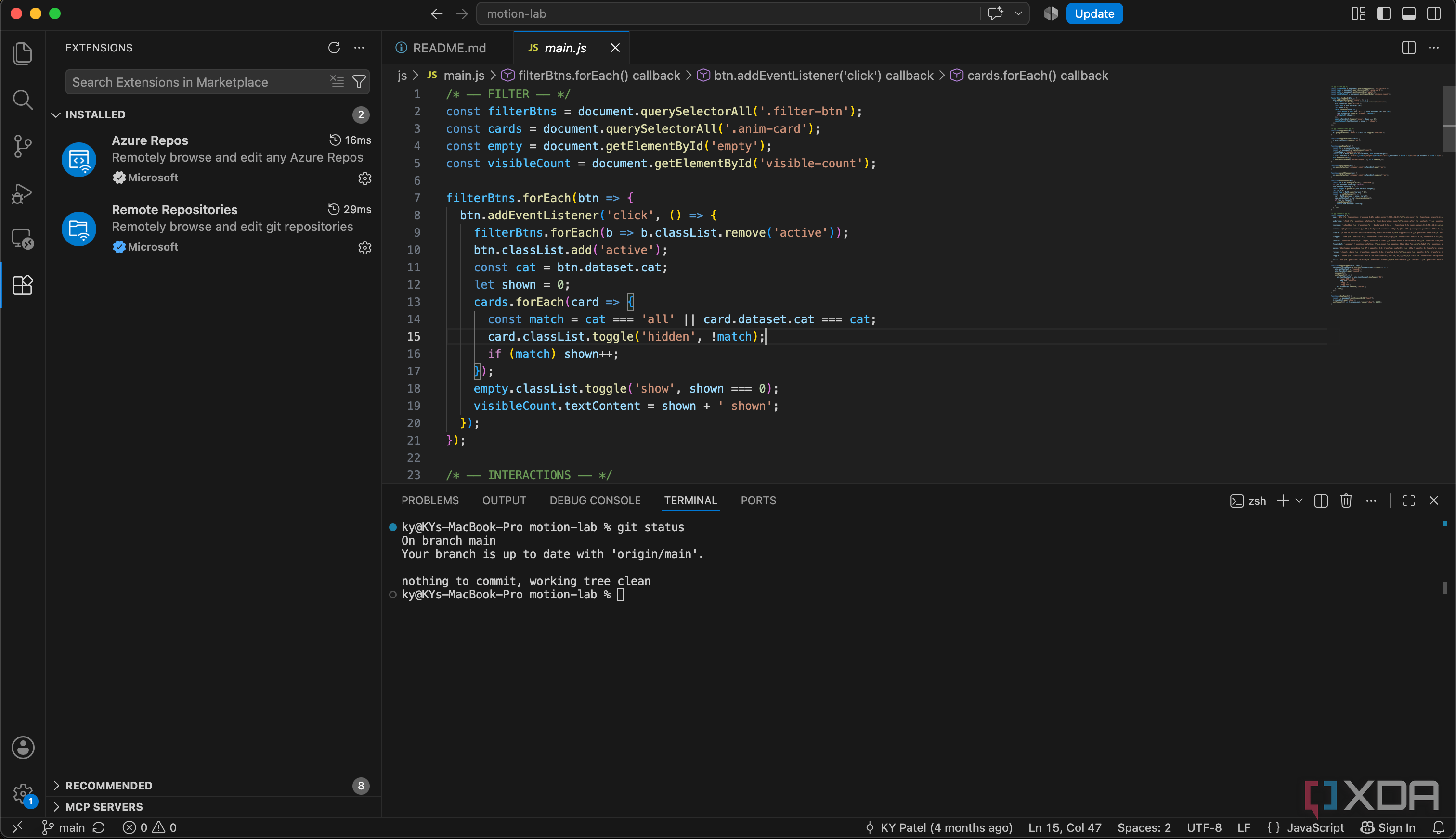 Как я избавился от 90% расширений в VS Code и почему мой рабочий процесс не пострадал