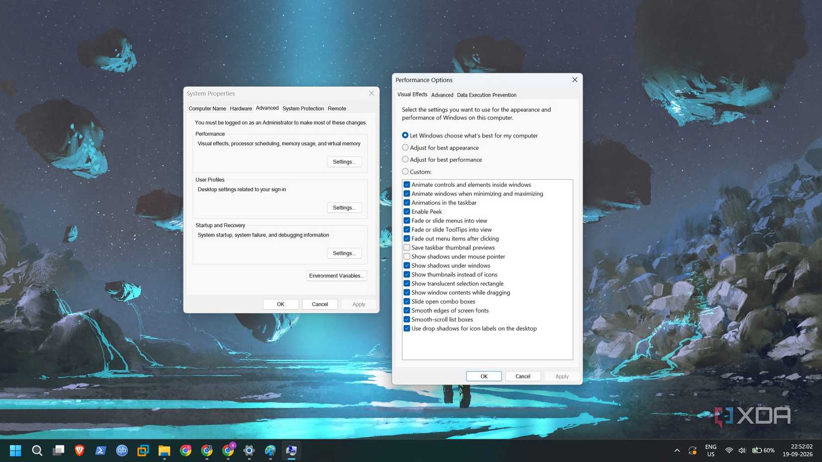 Стоит ли оптимизировать Windows 11 с помощью популярных настроек и сторонних утилит интерфейс настроек визуальных эффектов в Windows 11