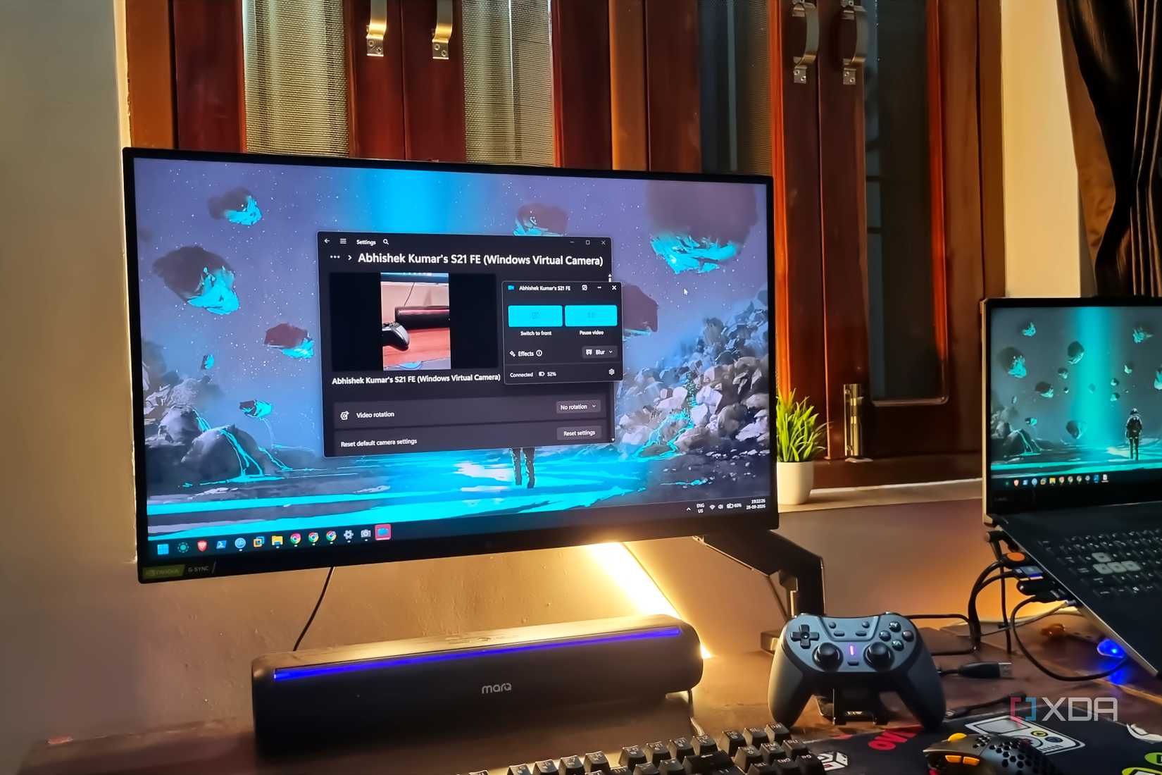 photo of windows 11 use phone as webcam