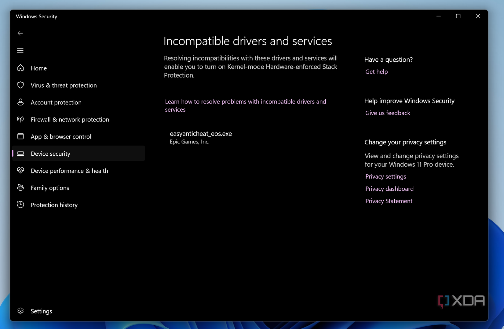 целостности памяти в Windows 11 — иллюстрация 8 к материалу целостности памяти в Windows 11 — иллюстрация 8 к материалу