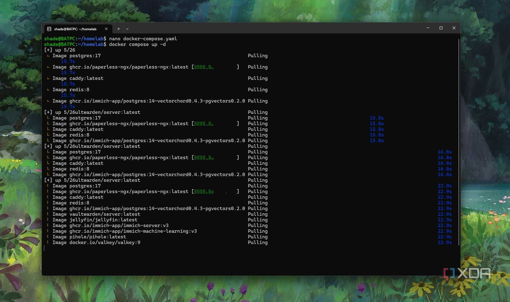 WSL2 працює з контейнерами Docker