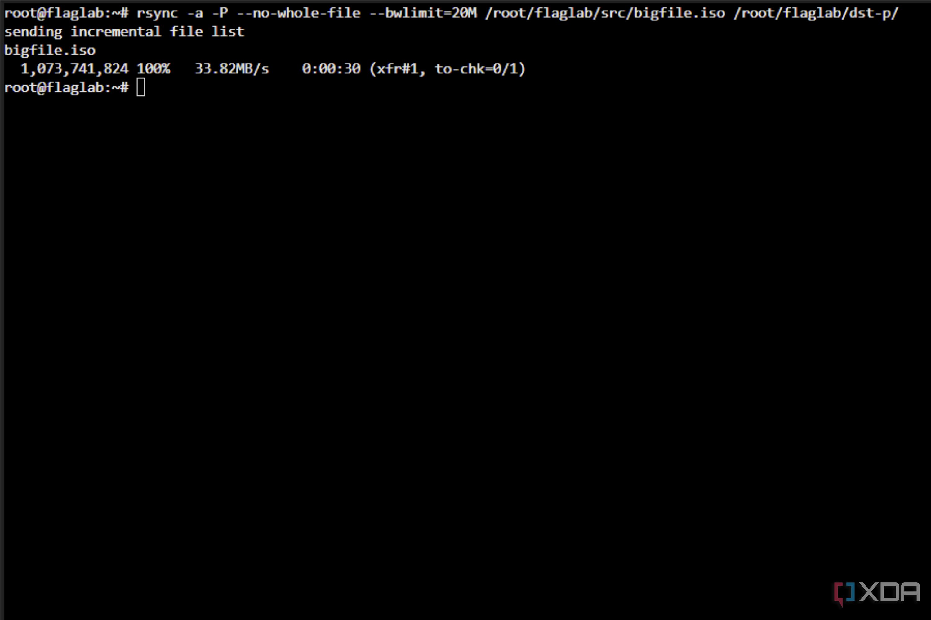 rsync partial resume