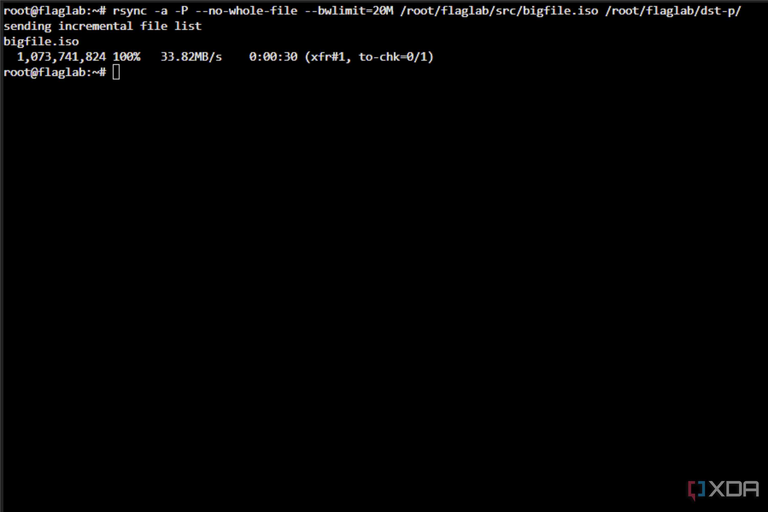 rsync partial resume