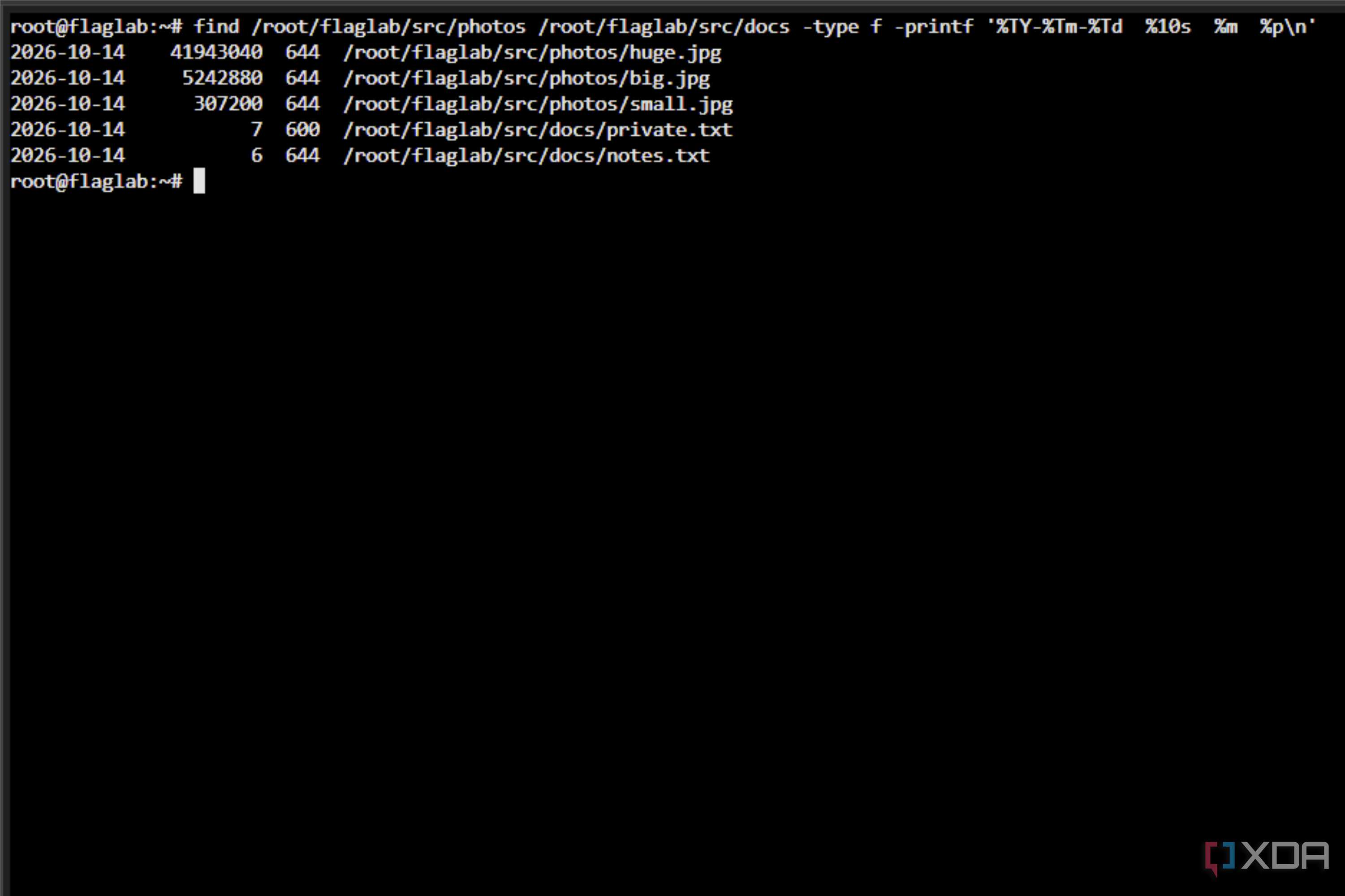 find printf