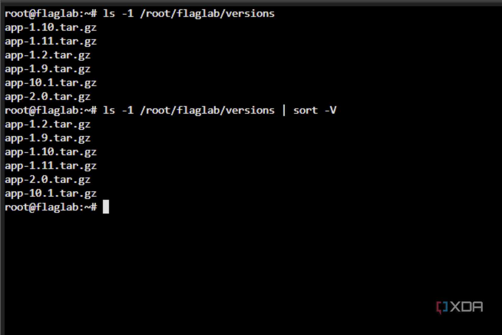 sort V