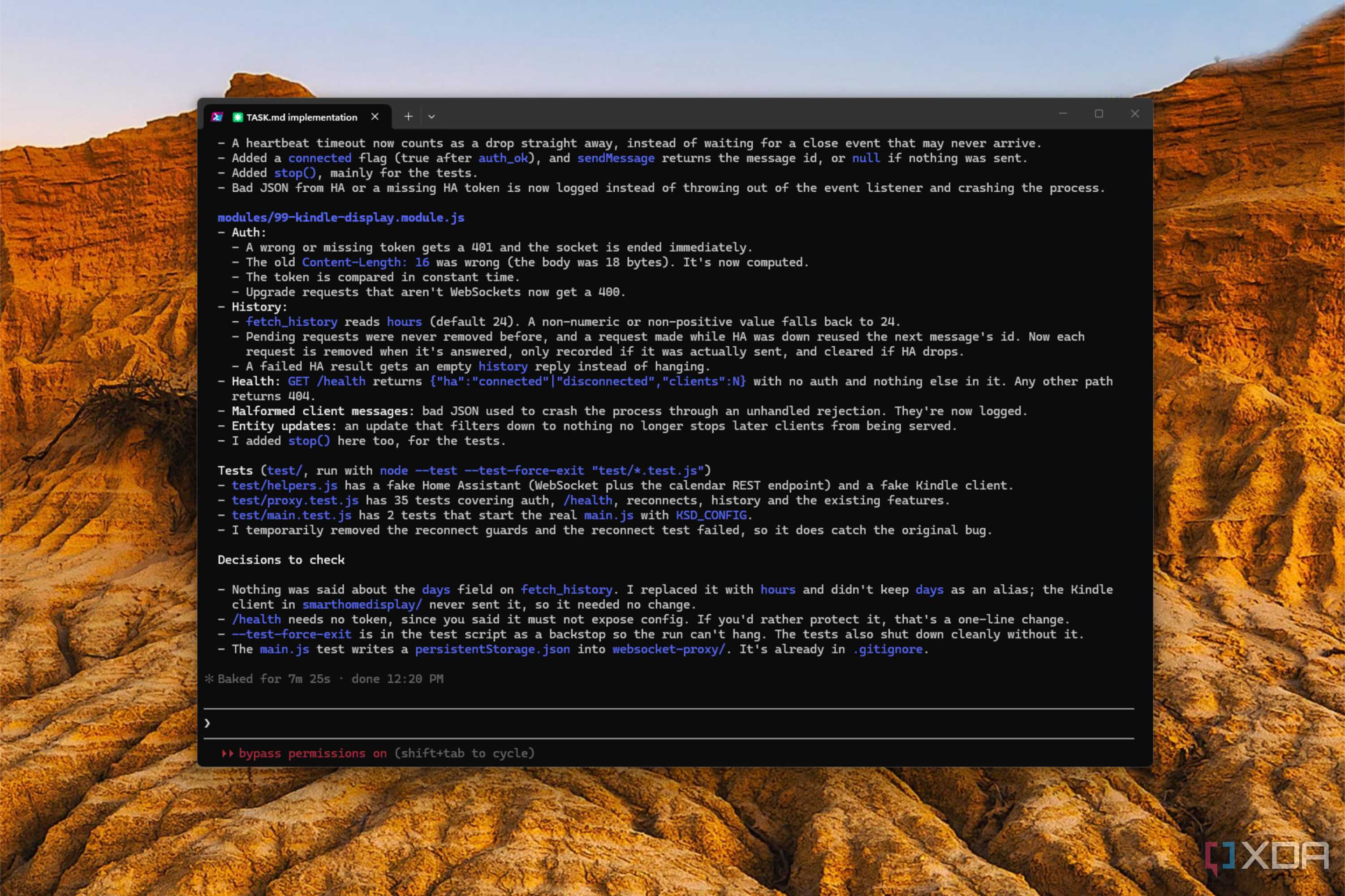 claude code finished first prompt