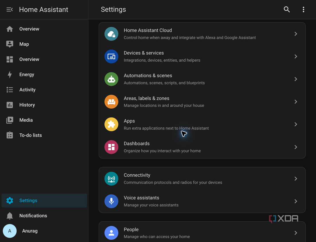 Как подключить систему умного дома Home Assistant к агенту Claude Code Панель интеграций Home Assistant с активным протоколом MCP