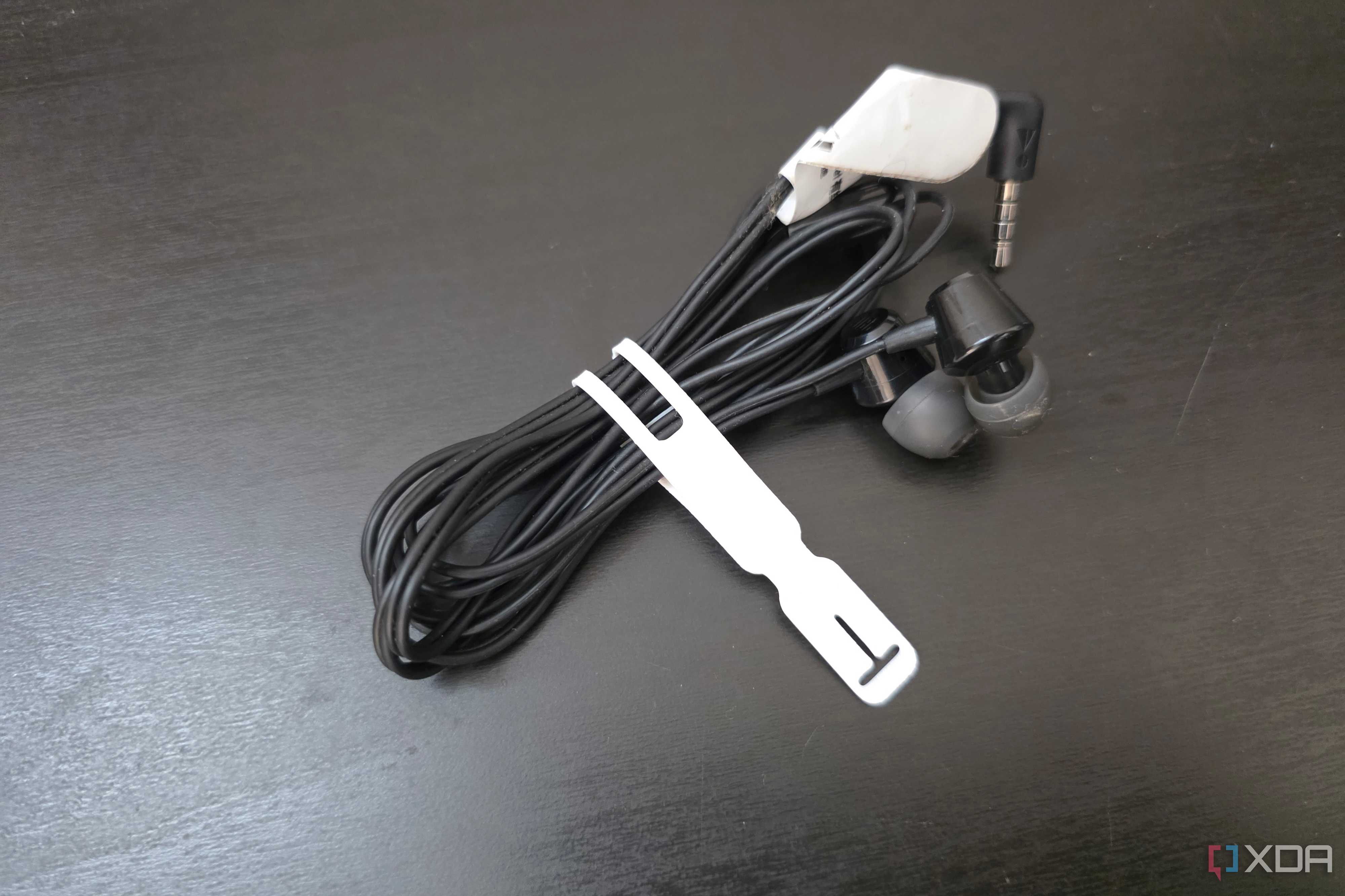 Image showing 3D printed TPU cable management ties