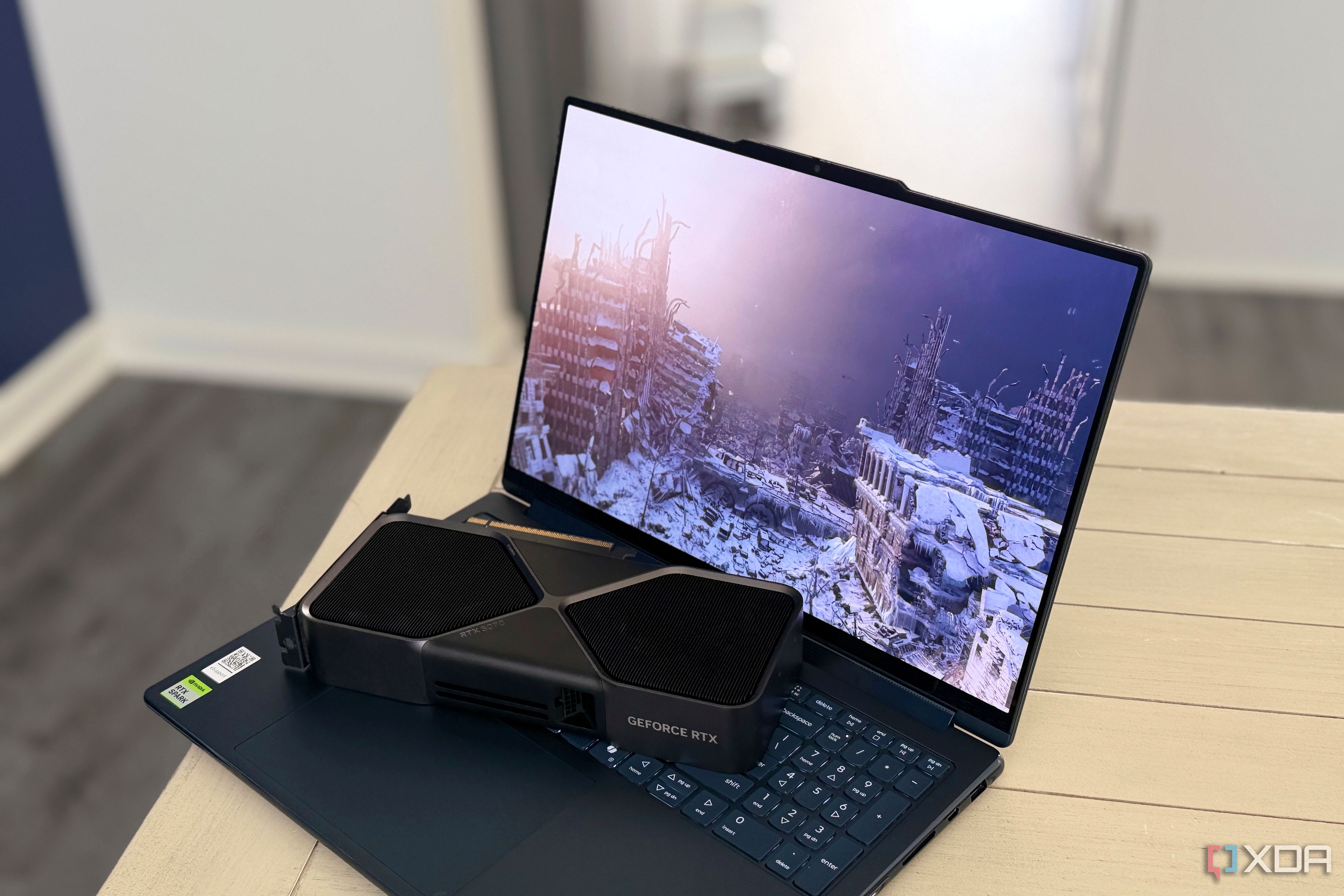 5070 on top rtx spark laptop