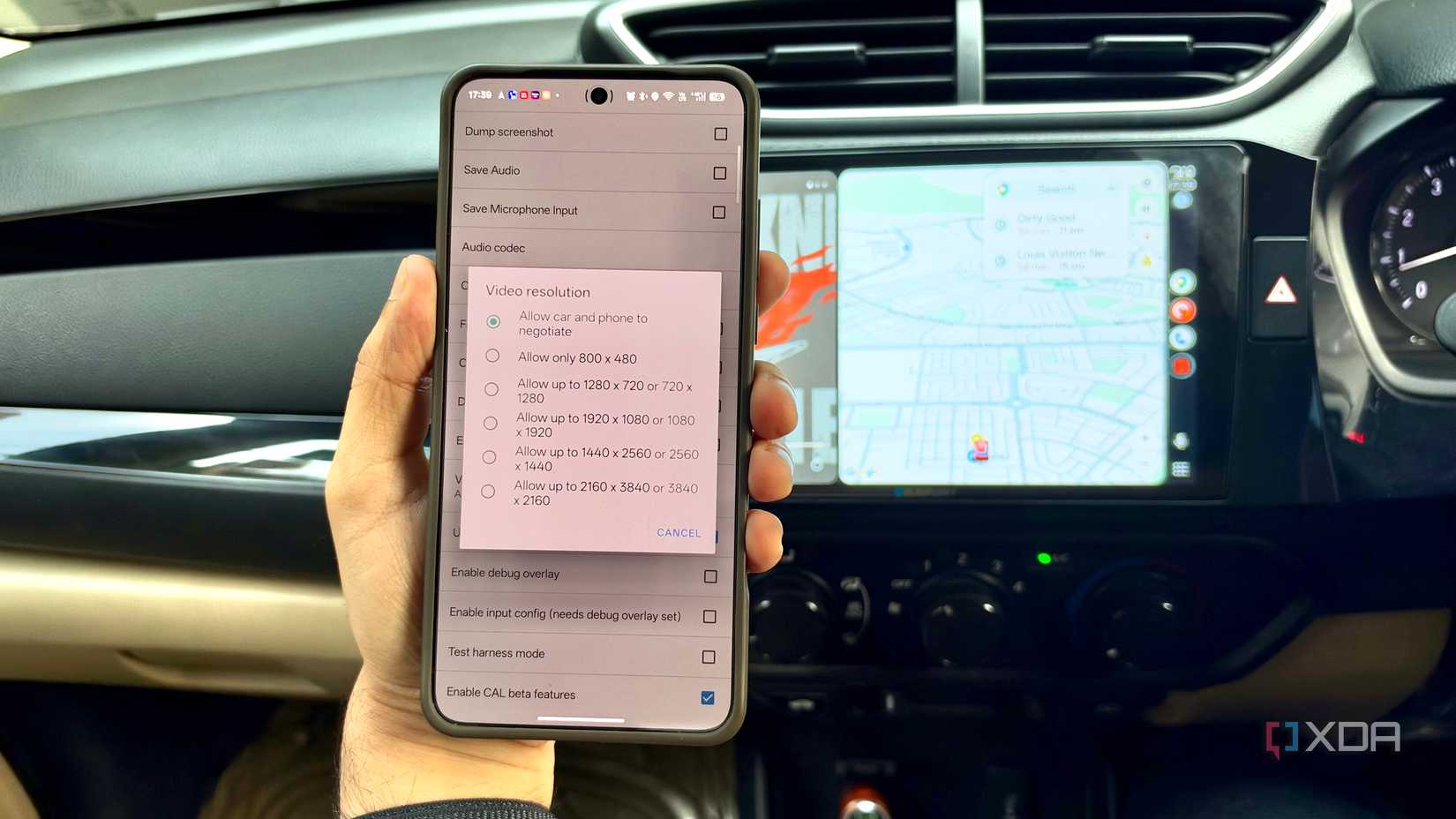 настройки разработчика в Android Auto — иллюстрация 3 к материалу