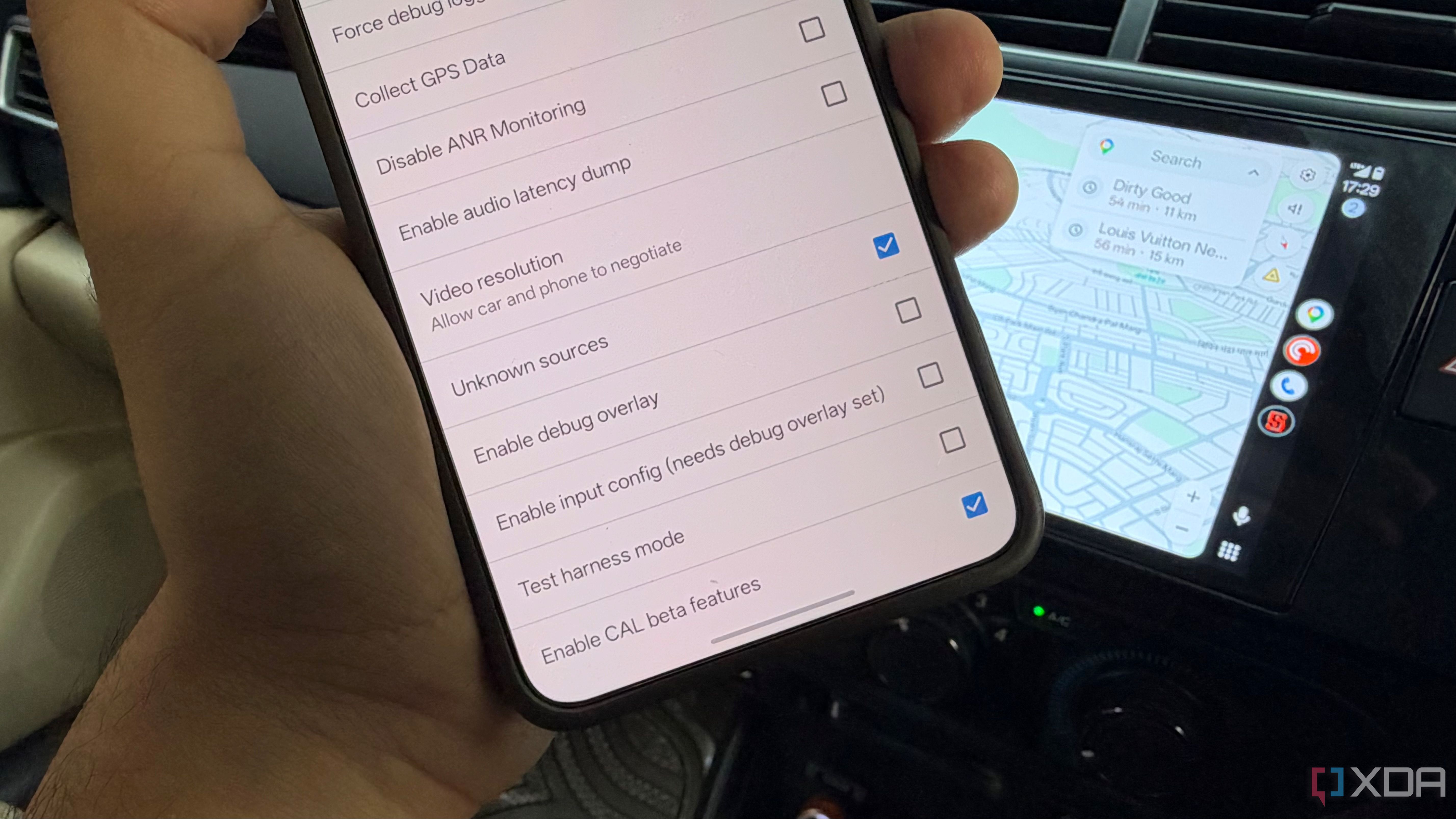 настройки разработчика в Android Auto — иллюстрация 4 к материалу