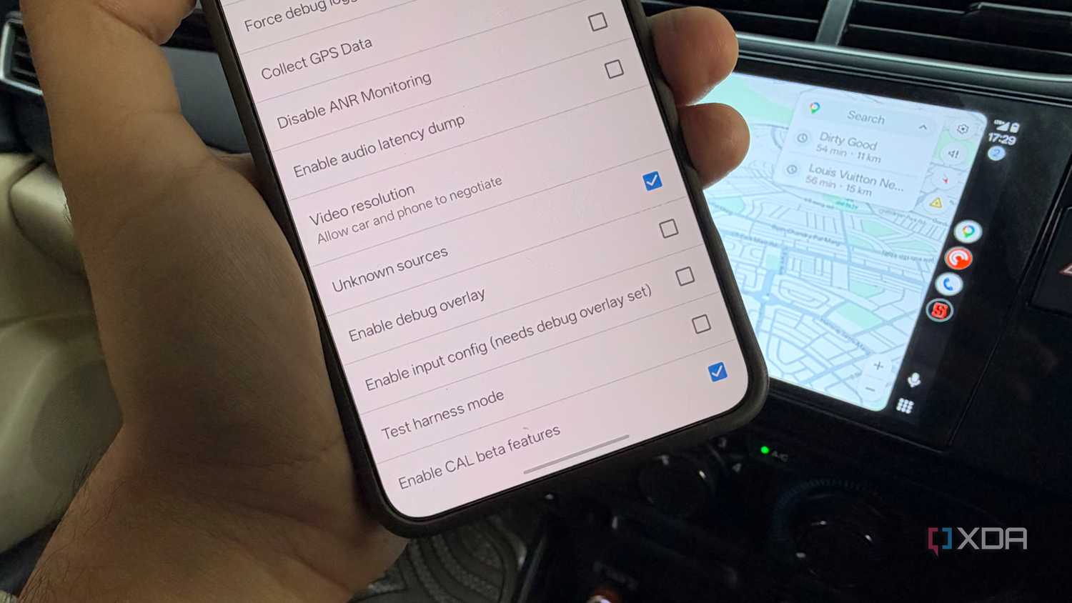 настройки разработчика в Android Auto — иллюстрация 4 к материалу настройки разработчика в Android Auto — иллюстрация 4 к материалу