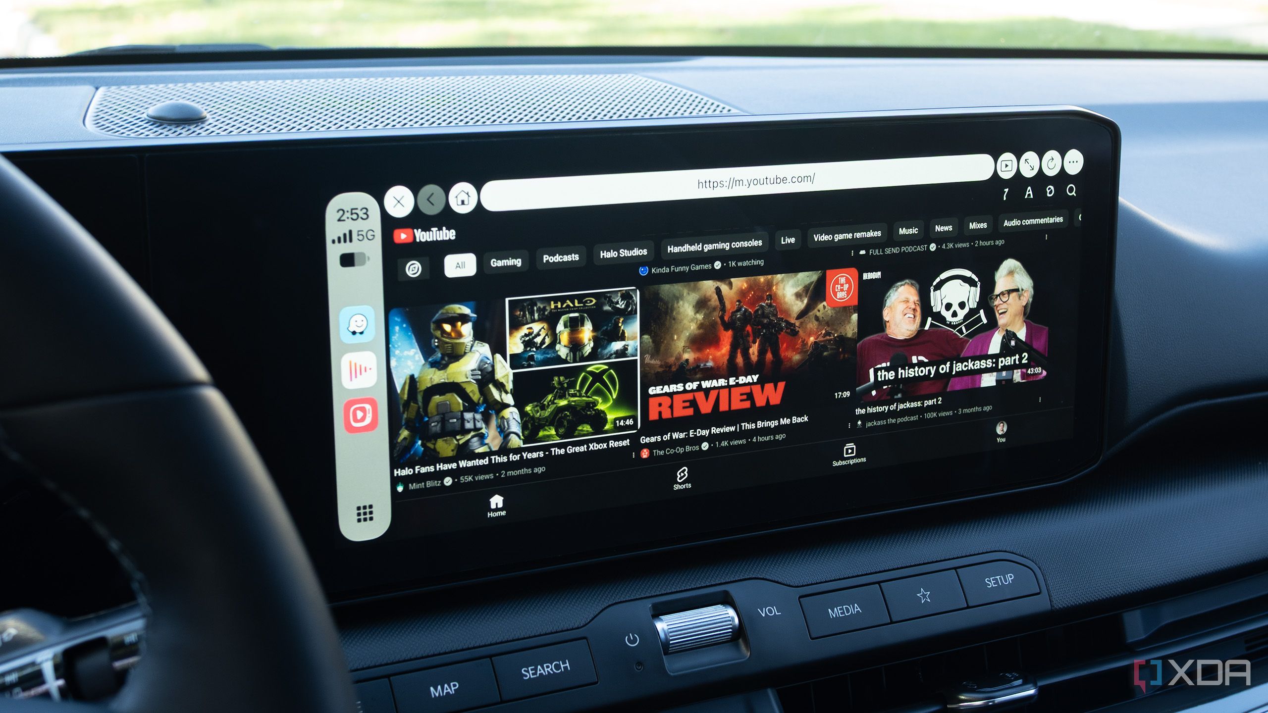 I finally got YouTube playing in CarPlay thanks to an obscure app
