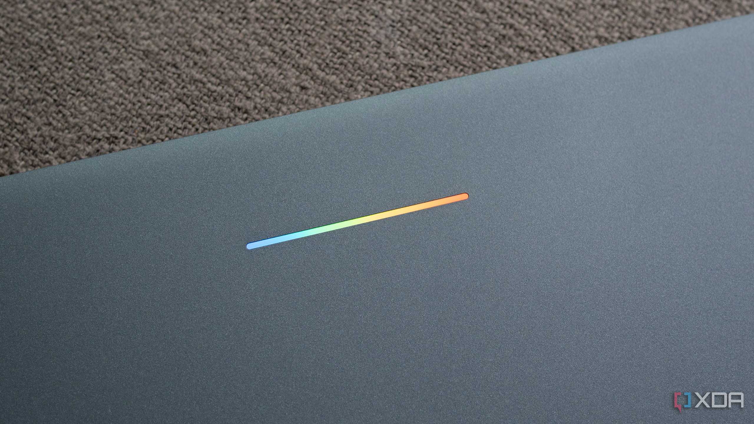 The Asus Googlebook 14's Lightbar