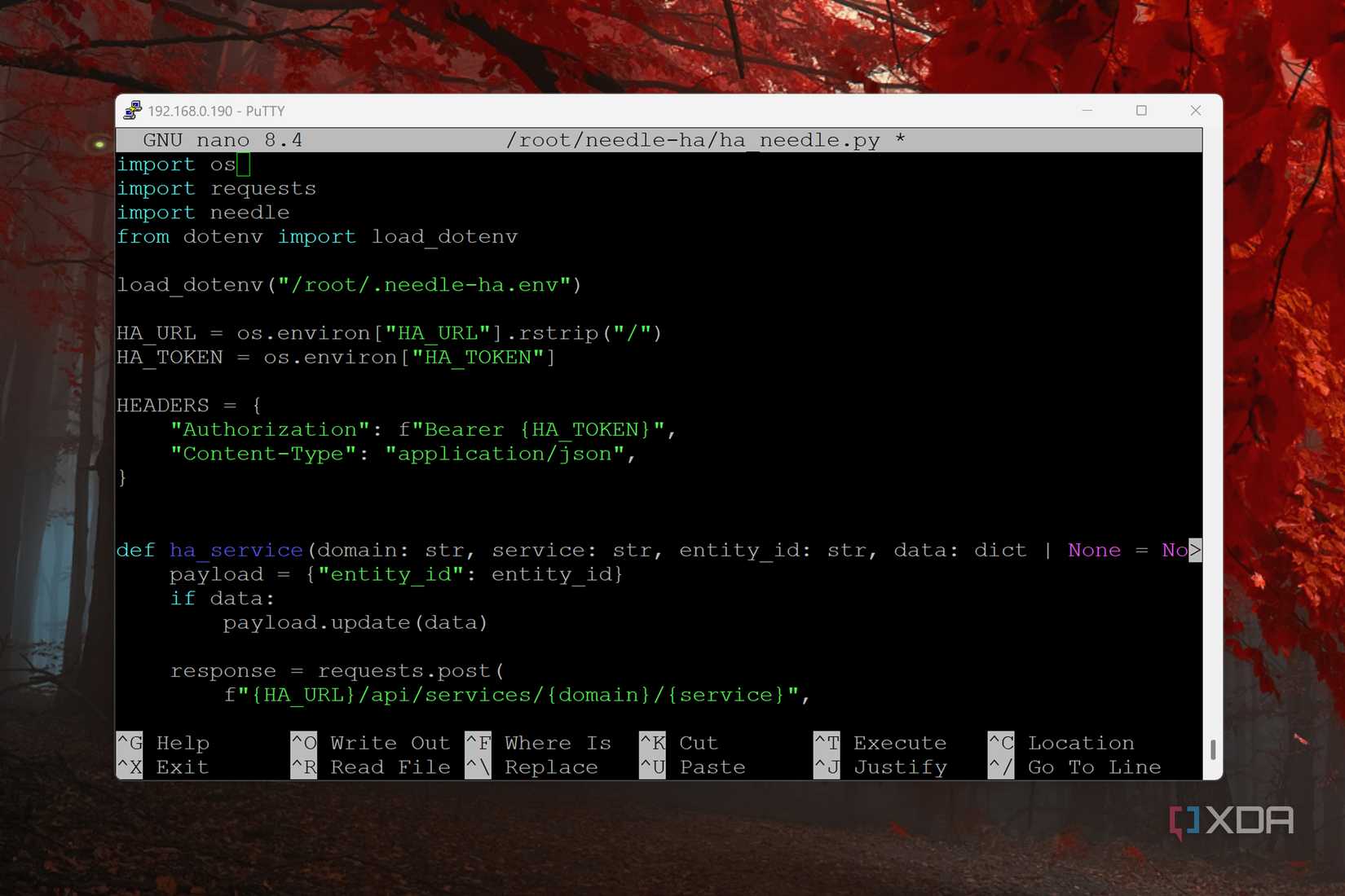 A Python script for controlling a smart plug