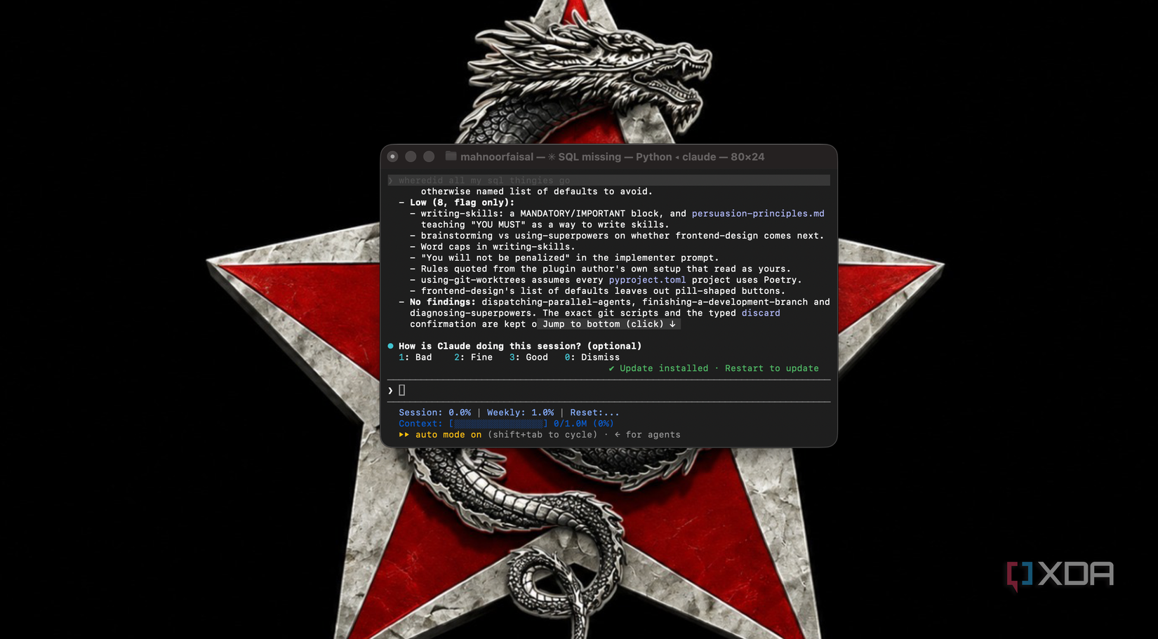I ran this hidden Claude Code command on my setup, and apparently I've been giving it terrible instructions