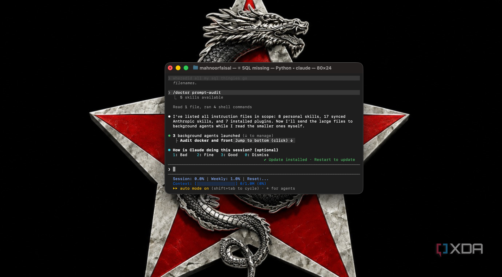I ran this hidden Claude Code command on my setup, and apparently I've been giving it terrible instructions