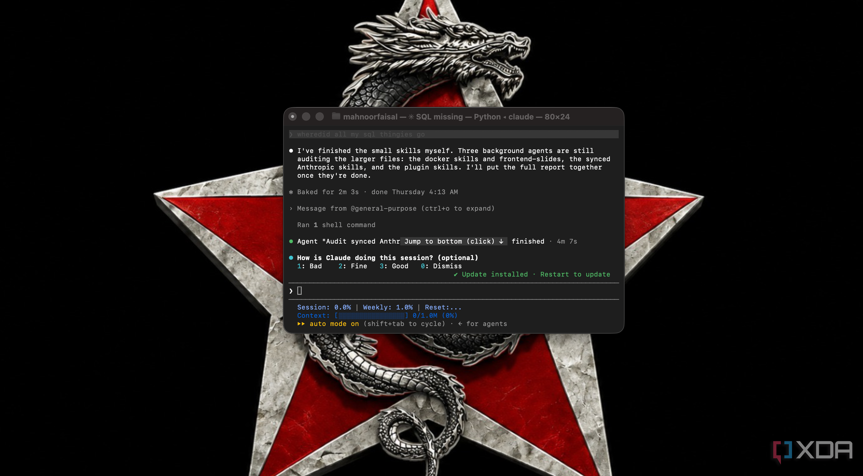 I ran this hidden Claude Code command on my setup, and apparently I've ...