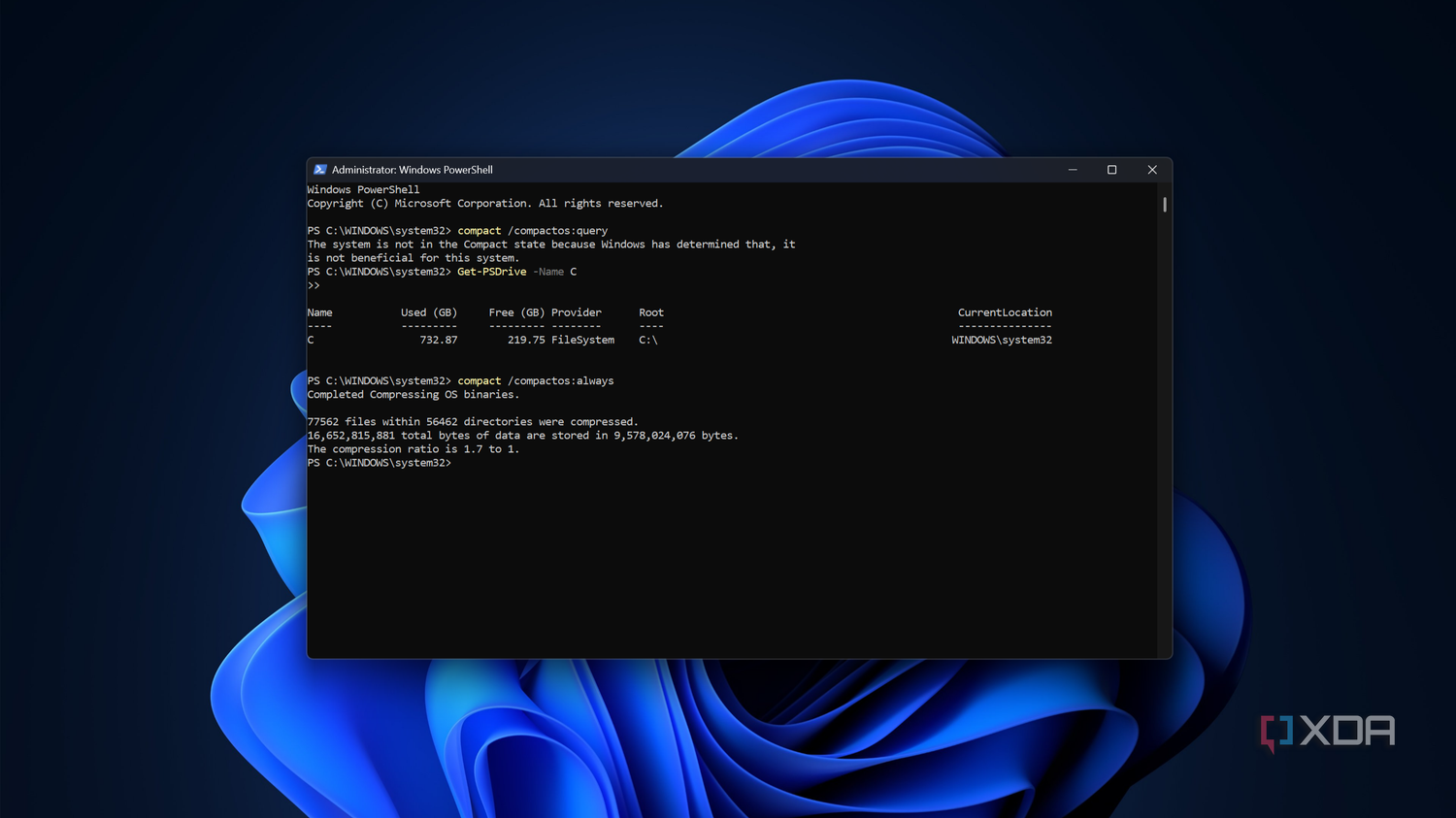сжатие файлов Windows — иллюстрация 5 к материалу сжатие файлов Windows — иллюстрация 5 к материалу