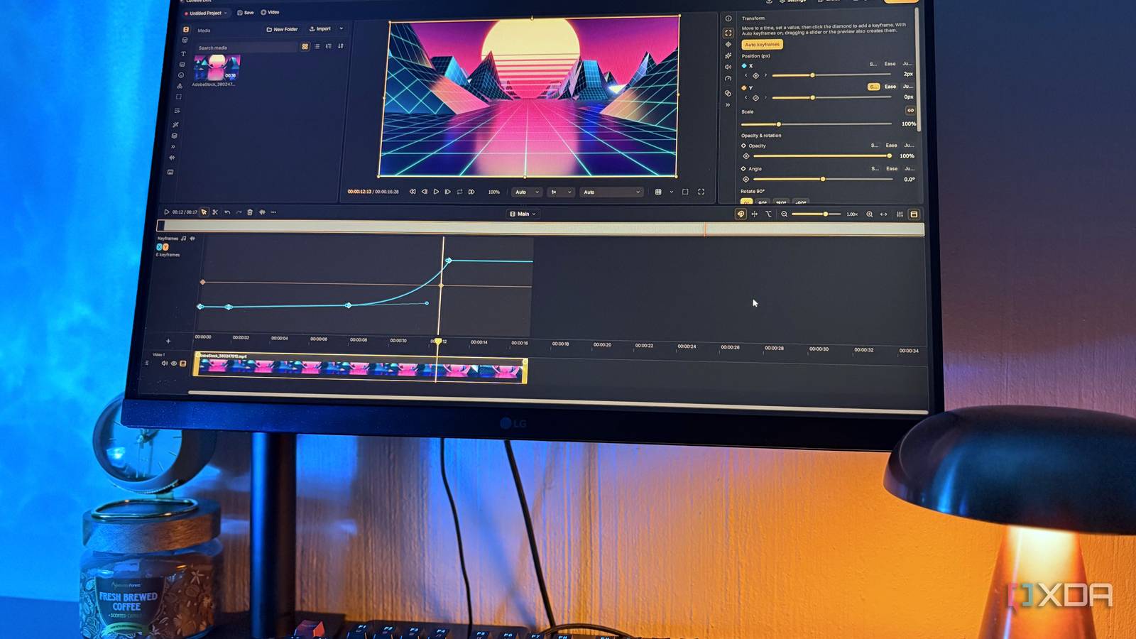 Drift, le monteur vidéo gratuit qui gère le keyframing comme Adobe